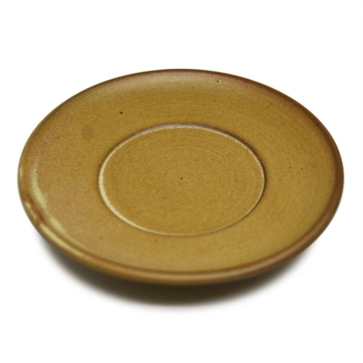 Đĩa Kê Tách Tròn S1- Men 0077 Sành