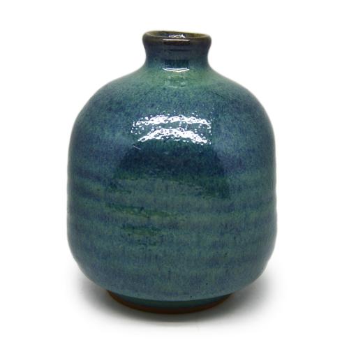 Lọ Hoa Củ Tỏi Nhỏ Bóp - Men 0005 Sành